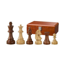 Wooden Chessmen Hand-carved Sigismund KH 76 mm