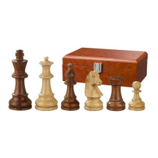 Wooden Chess pieces Hand-carved Sigismund KH 83 mm (2064)