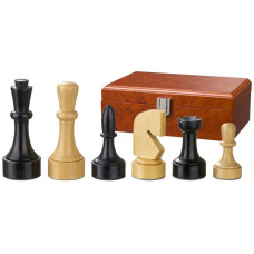 Wooden Chessmen 95 mm Modern Style Romulus