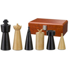Wooden Chessmen 90 mm Modern Style Domitian 