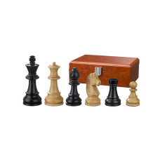 Wooden Chess pieces Ludwig XIV hand-carved KH 65 mm (2120)