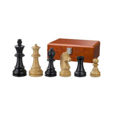 Wooden Chess pieces Ludwig XIV hand-carved KH 76 mm (2121)