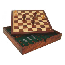 Wooden Chess Set Virgilian Magnetic FS 38 mm
