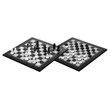 Draughts 10x10 & Chess 8x8 Combo Stylish (2802)