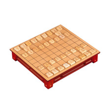 Shogi game Standard Made of Basswood